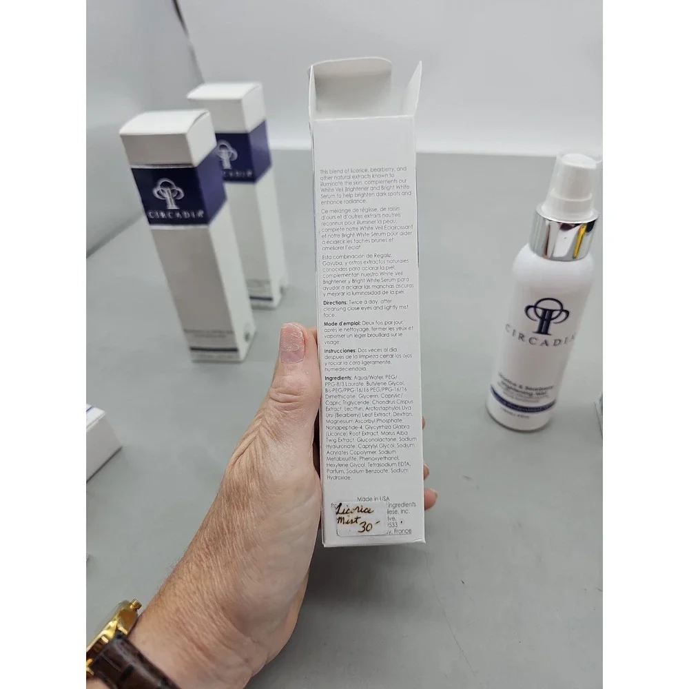 Circadia Licorice & Bearberry Brightening Mist 118ml/4oz Lot Of 2 Exp 04/24
